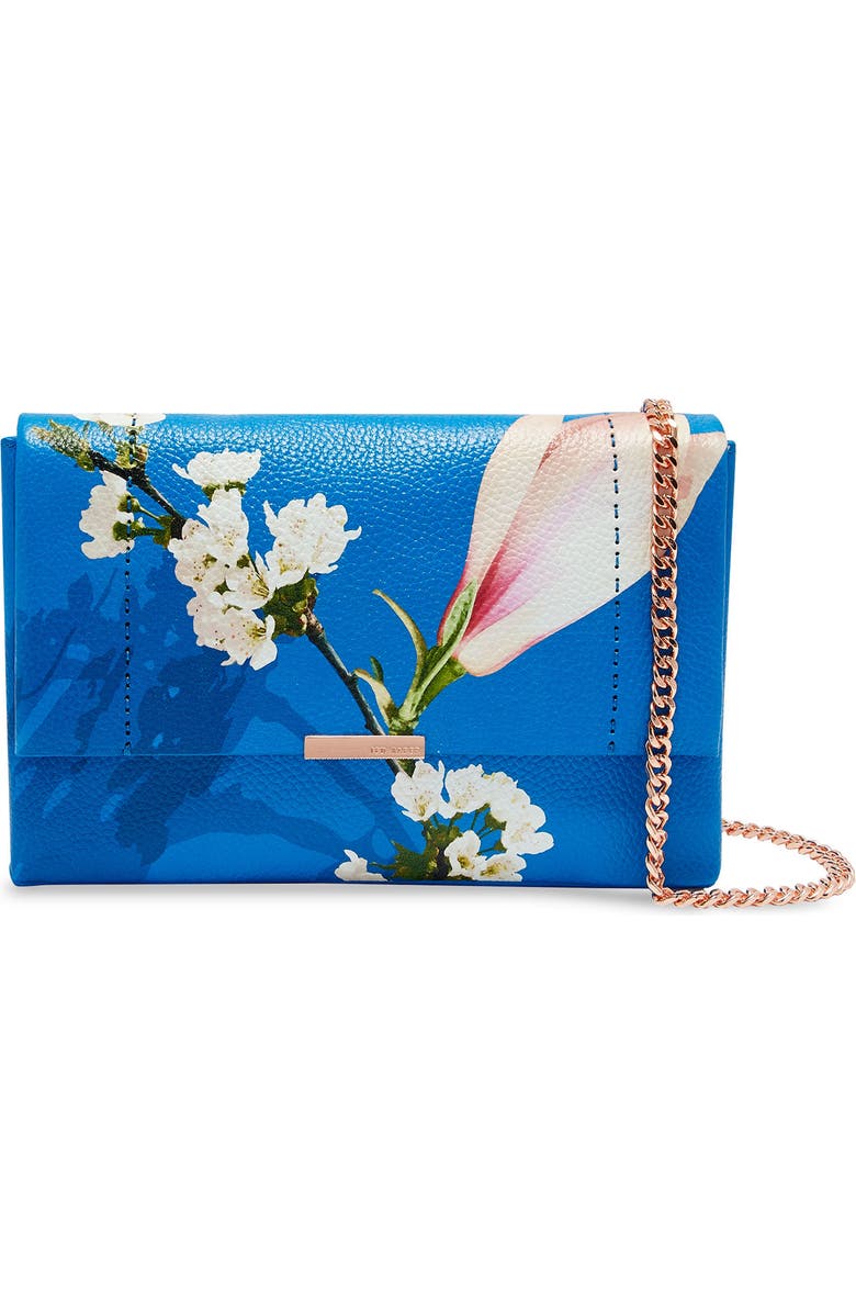 Ted Baker London Haalle Harmony Leather Crossbody Bag, Main, color,