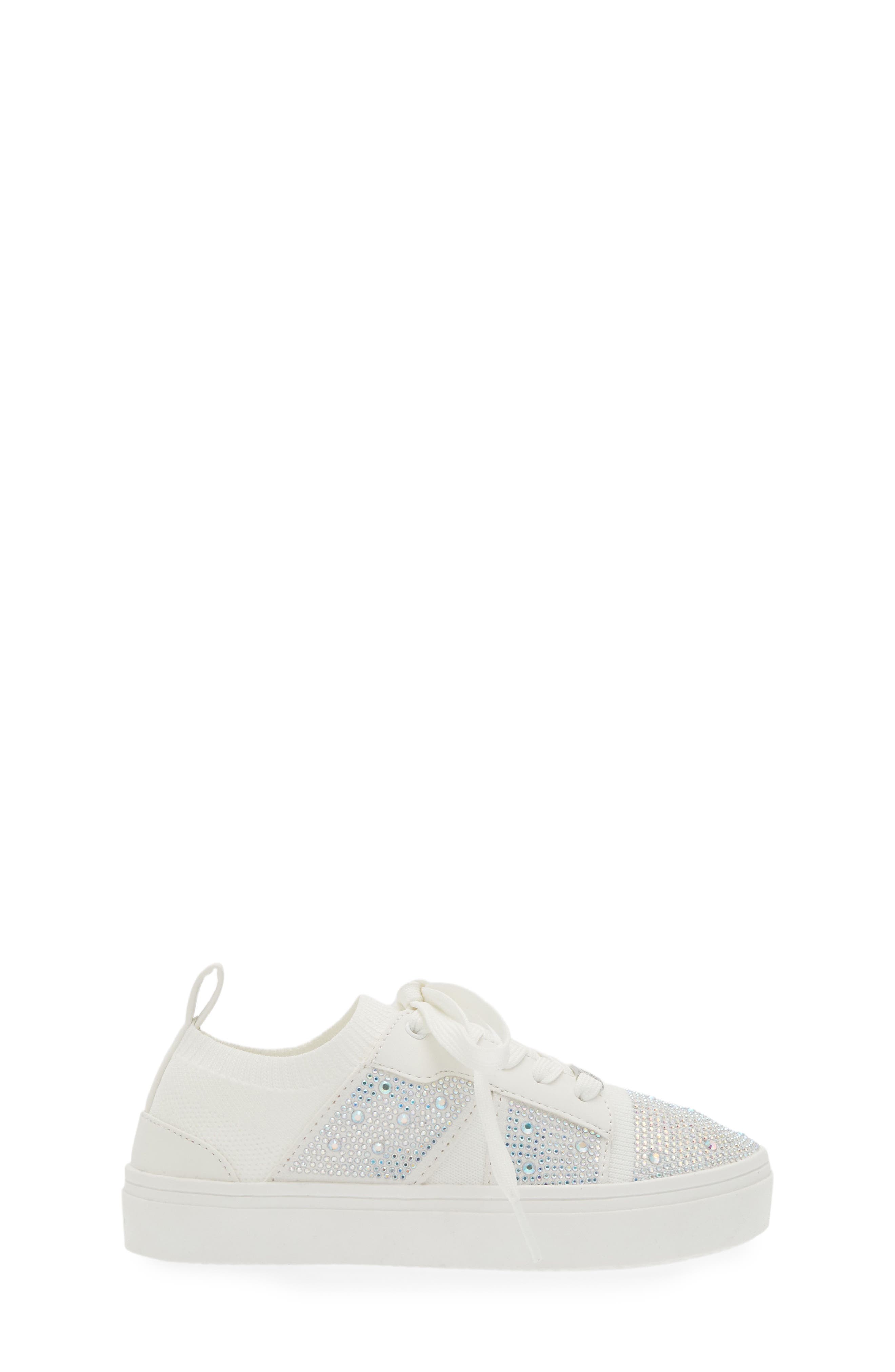 Vince Camuto Kids' Rhinestone Sneaker, Alternate, color, 