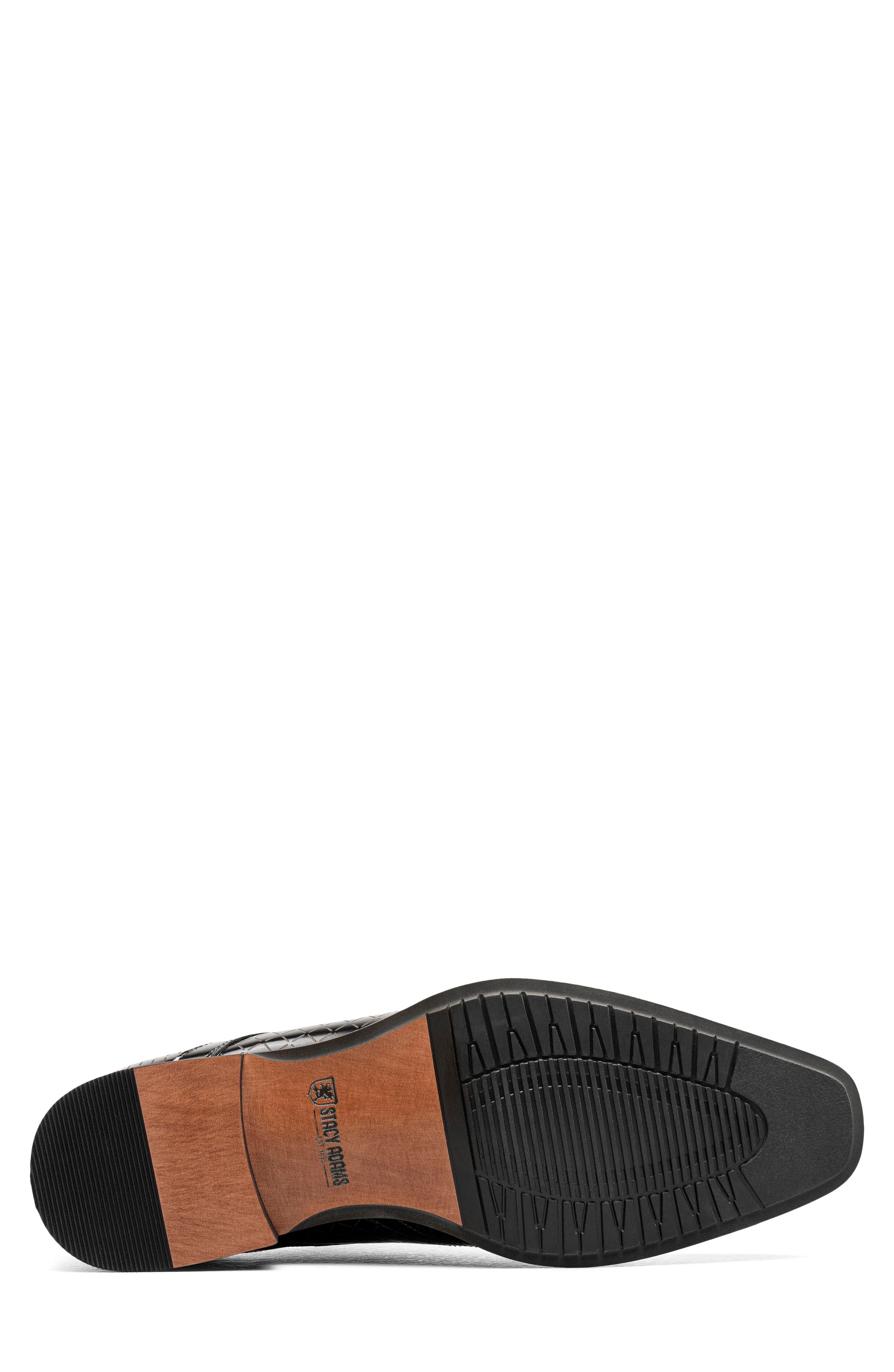 Stacy Adams Hobson Cap Toe Derby, Alternate, color, Black