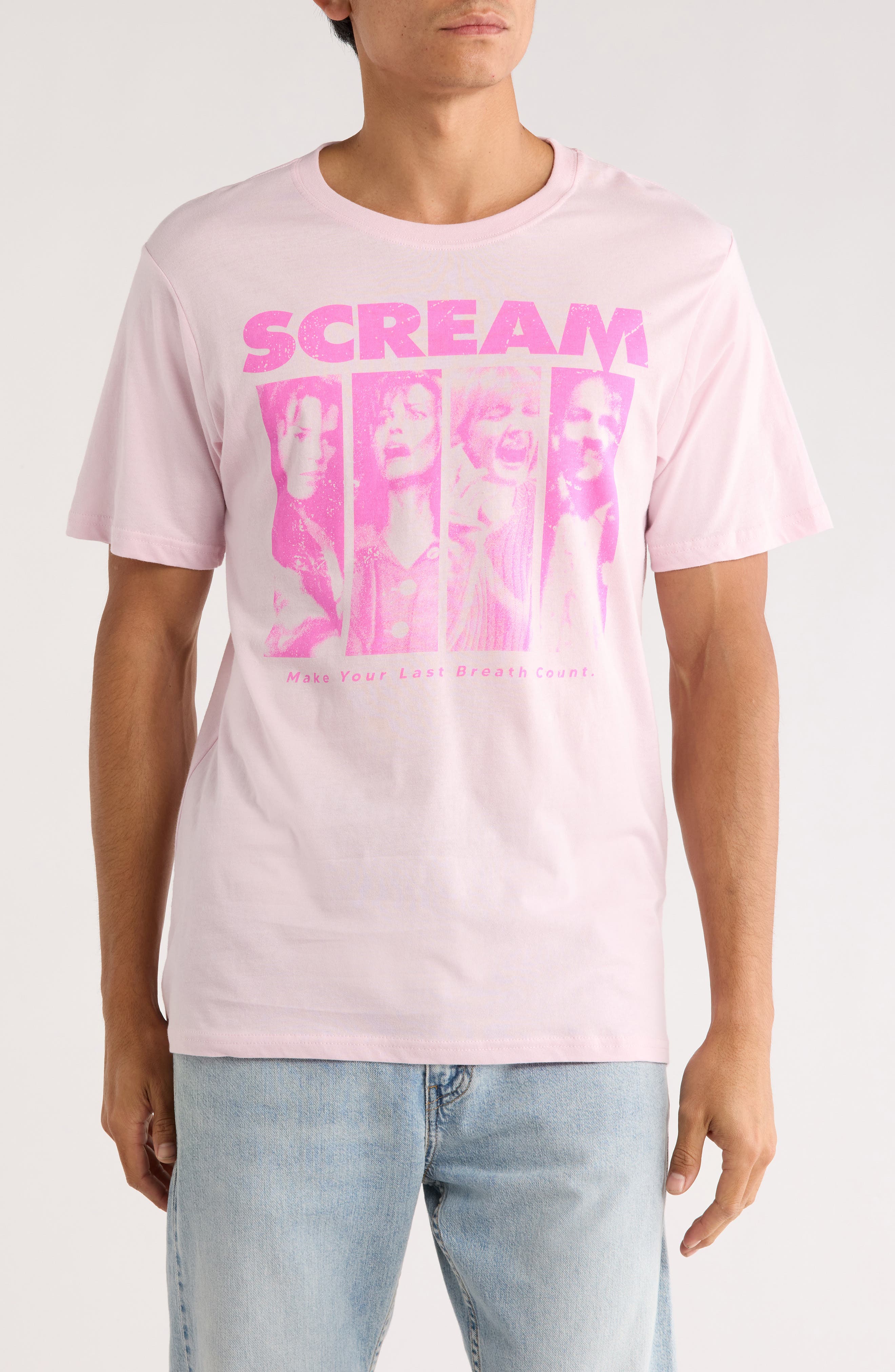 Goodie Two Sleeves Scream Graphic T-Shirt