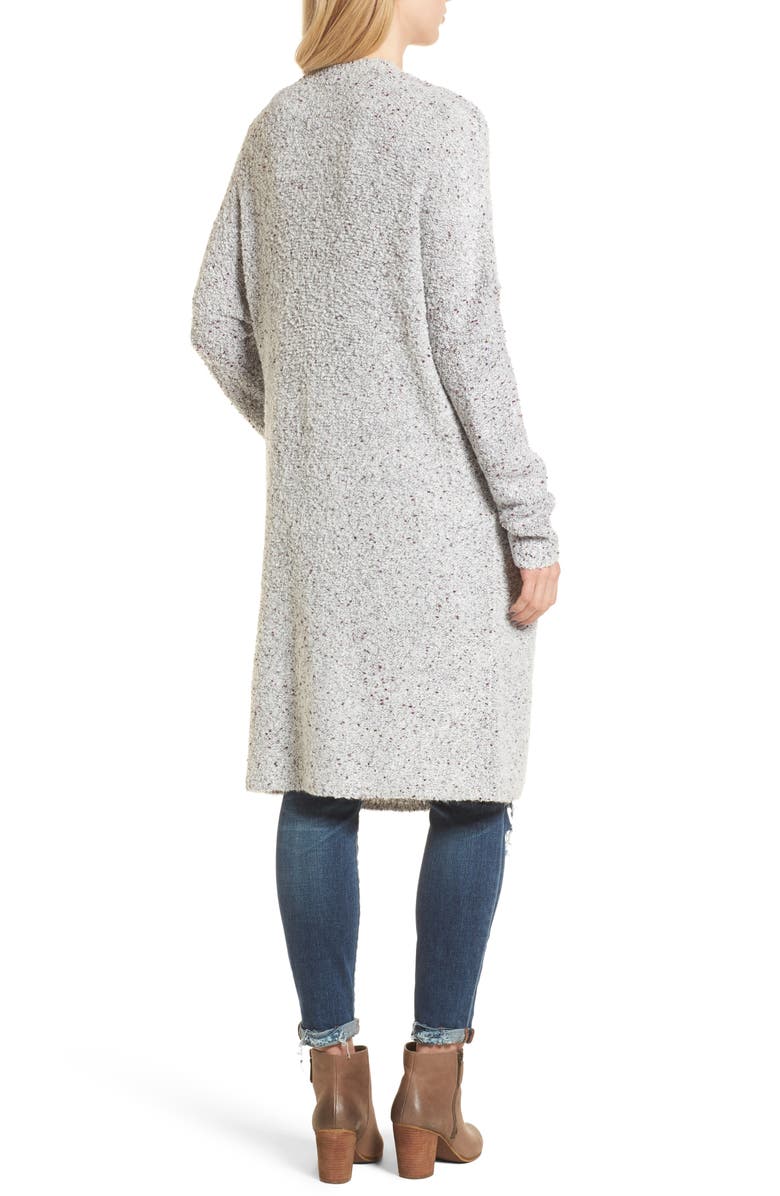 Hinge Stem Bouclé Sweater Coat, Alternate, color, 