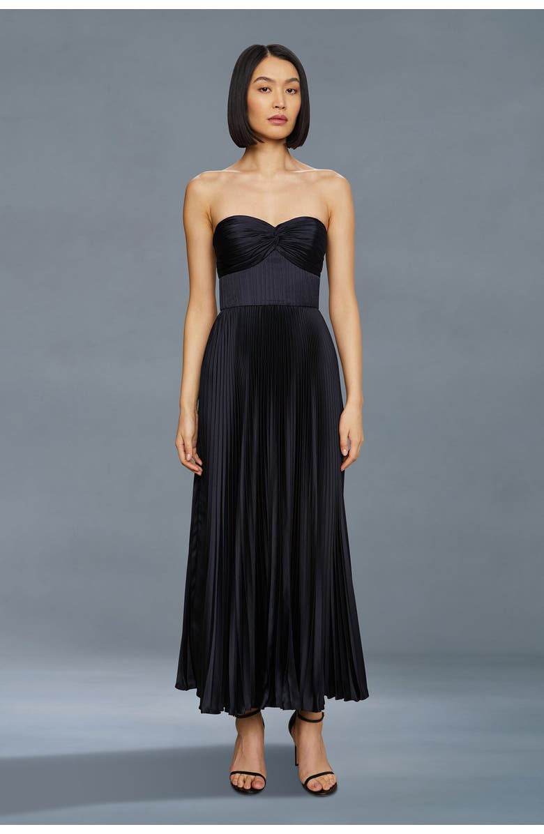AMUR Belle dress, Alternate, color, Navy