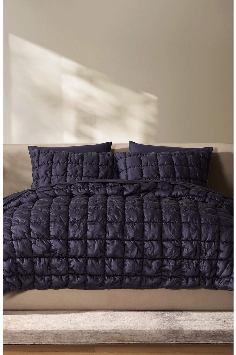 Puff Comforter, Alternate, color, BARITONE BLUE