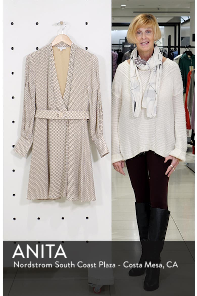 Fanetta Belted Faux Wrap Dress video