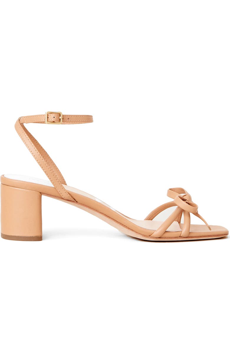 Loeffler Randall Gracie Skinny Strap Sandal, Alternate, color, Dune