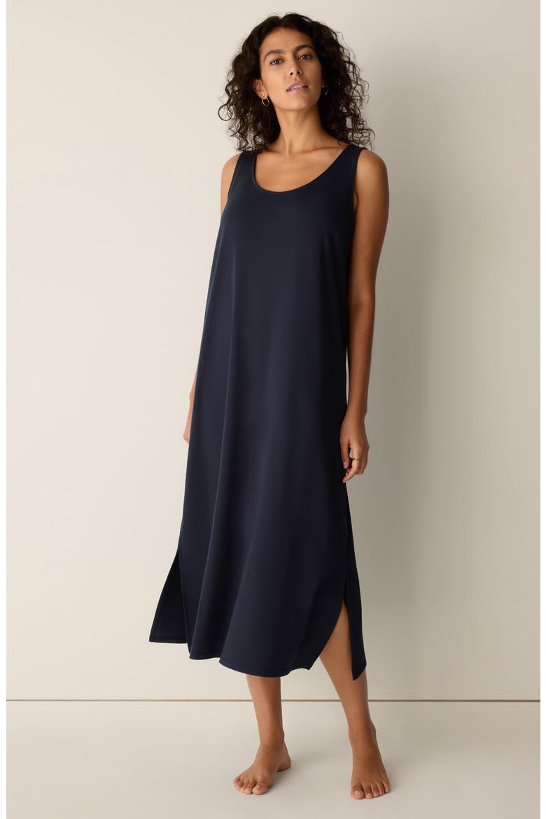 Scoop Neck Nightgown, Alternate, color, INK