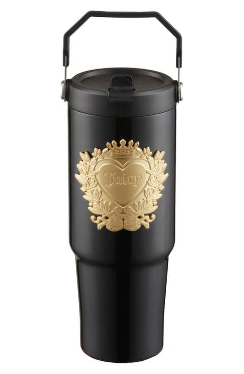 Flip Flow 30-Ounce Stainless Steel Tumbler
