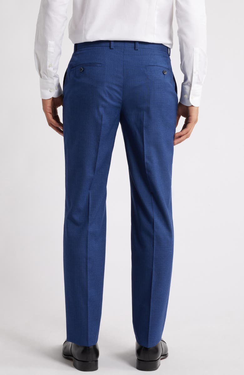 Trim Fit Flat Front Wool Dress Pants Suit Separate