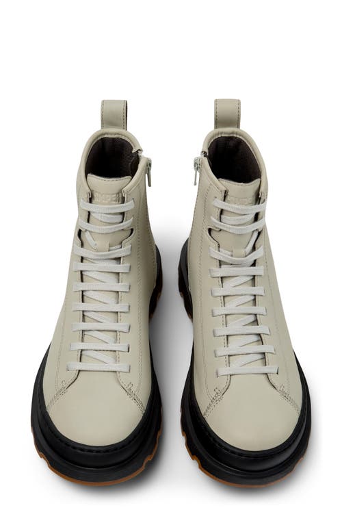 Camper Noray Combat Boot In Gray