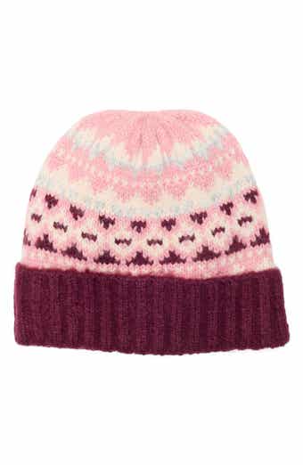 Vince Camuto Brushed Fair Isle Beanie