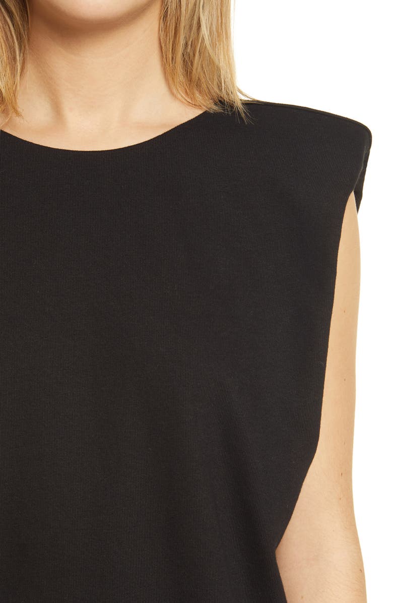 Endless Rose Shoulder Pad Knit Dress, Alternate, color, 