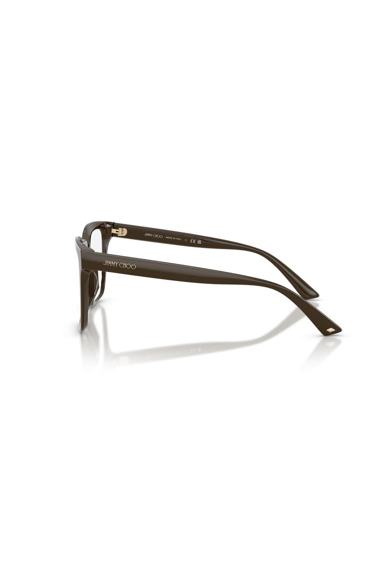 54mm Square optical glasses, Alternate, color, Green