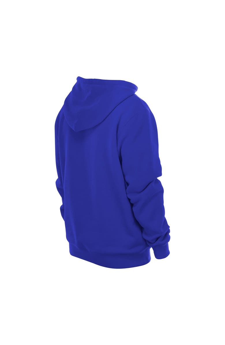 New Era Men's New Era  Royal Milwaukee Bucks 2024/25 City Edition Chenille Heavyweight Pullover Hoodie, Alternate, color, 