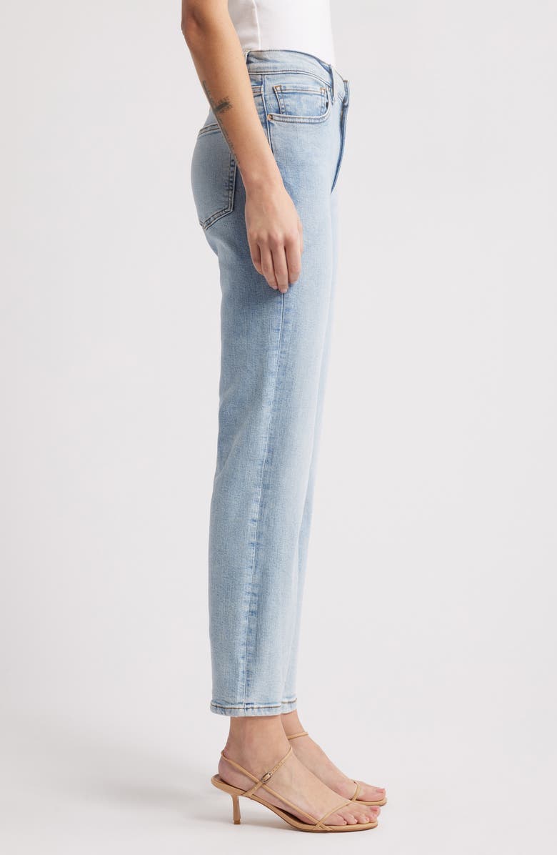 FRAME Le Sleek High Waist Ankle Straight Leg Jeans, Alternate, color, Tribute