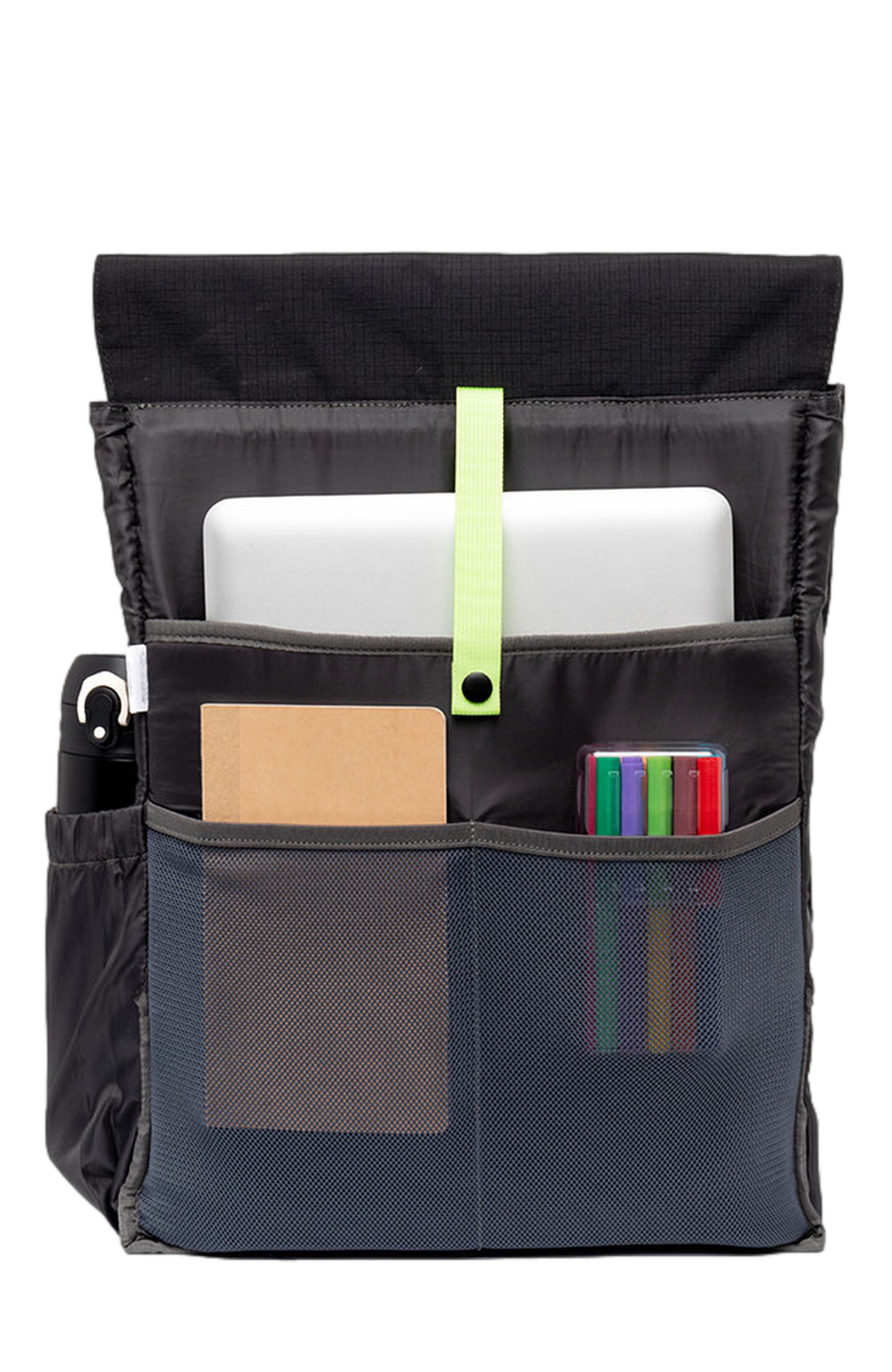 LEFRIK Handy XL Backpack, Alternate, color, Black Lime