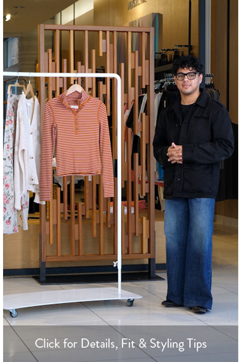 Lake Stripe Rib Henley video