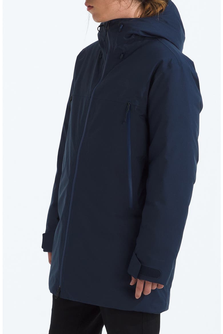 TNF™ Range Water Repellent 600-Fill-Power Down Parka, Alternate, color, SUMMIT NAVY