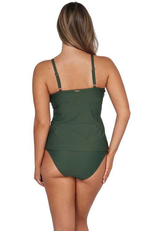 SUNSETS SUNSETS FOREVER TANKINI SWIMSUIT TOP 