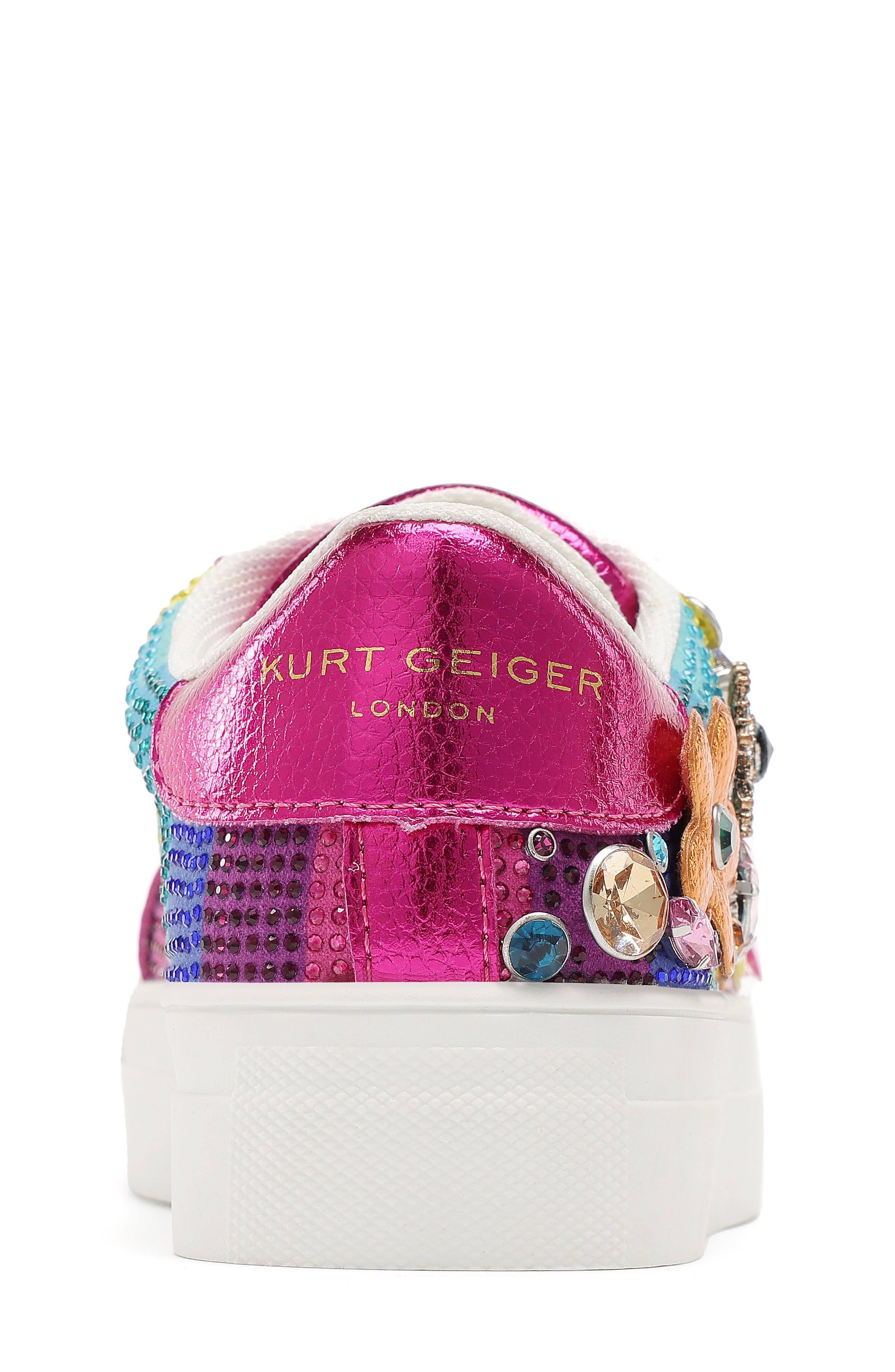 Kids' Mini Laney Tutti Frutti Sneaker, Alternate, color, FUCHSIA MULTI