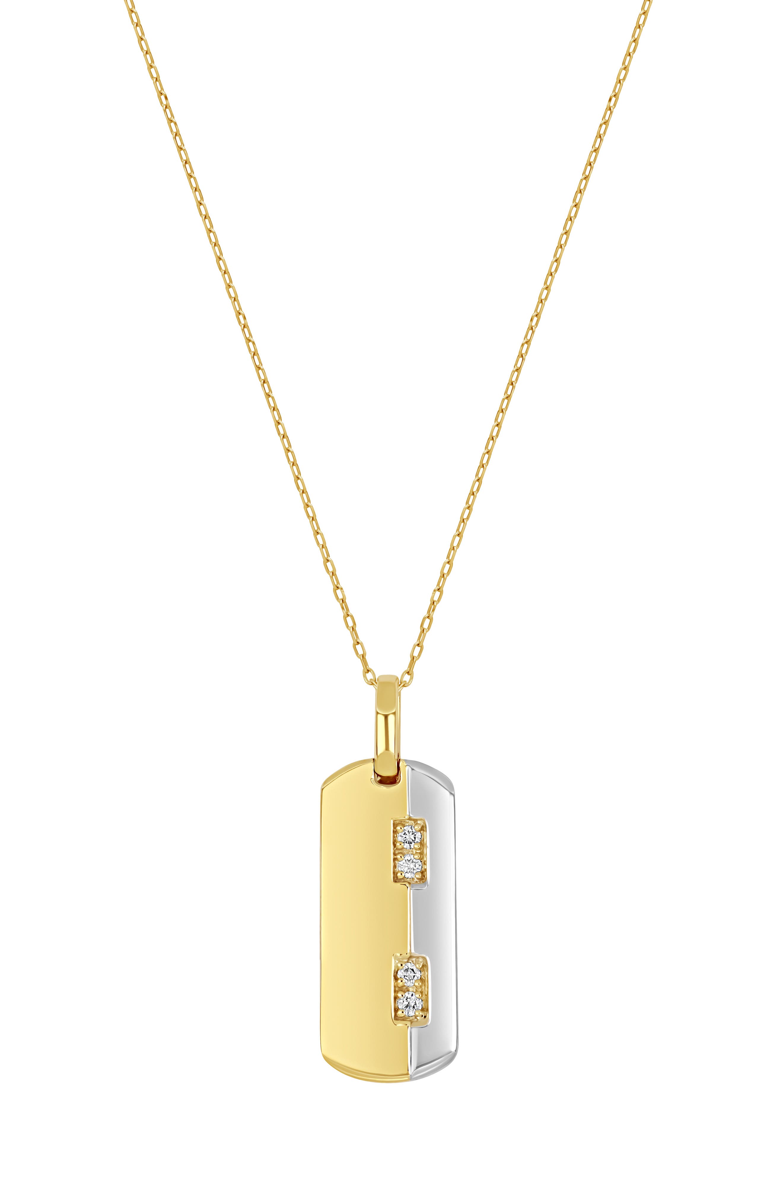 Kiera 18k Gold Diamond Necklace
