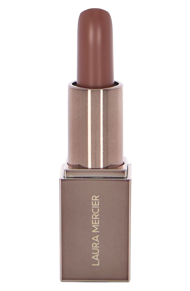 Laura Mercier Rouge Essential Silky Cream Mini Lipstick, Main, color, Brun Naturel