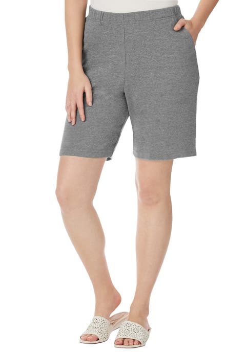 Soft Ease Knit Shorts (Plus)