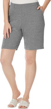 Jessica London Soft Ease Knit Shorts