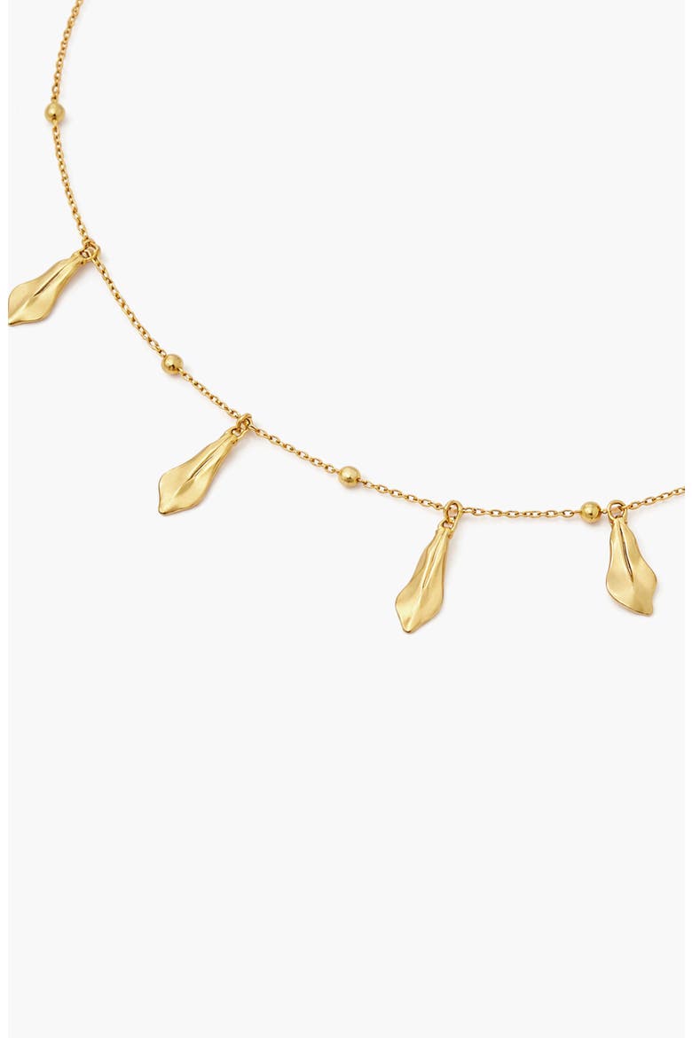 Mino Charm Choker Necklace in Gold, Alternate, color, Gold