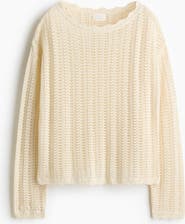 H&M Pointelle-knit Jumper