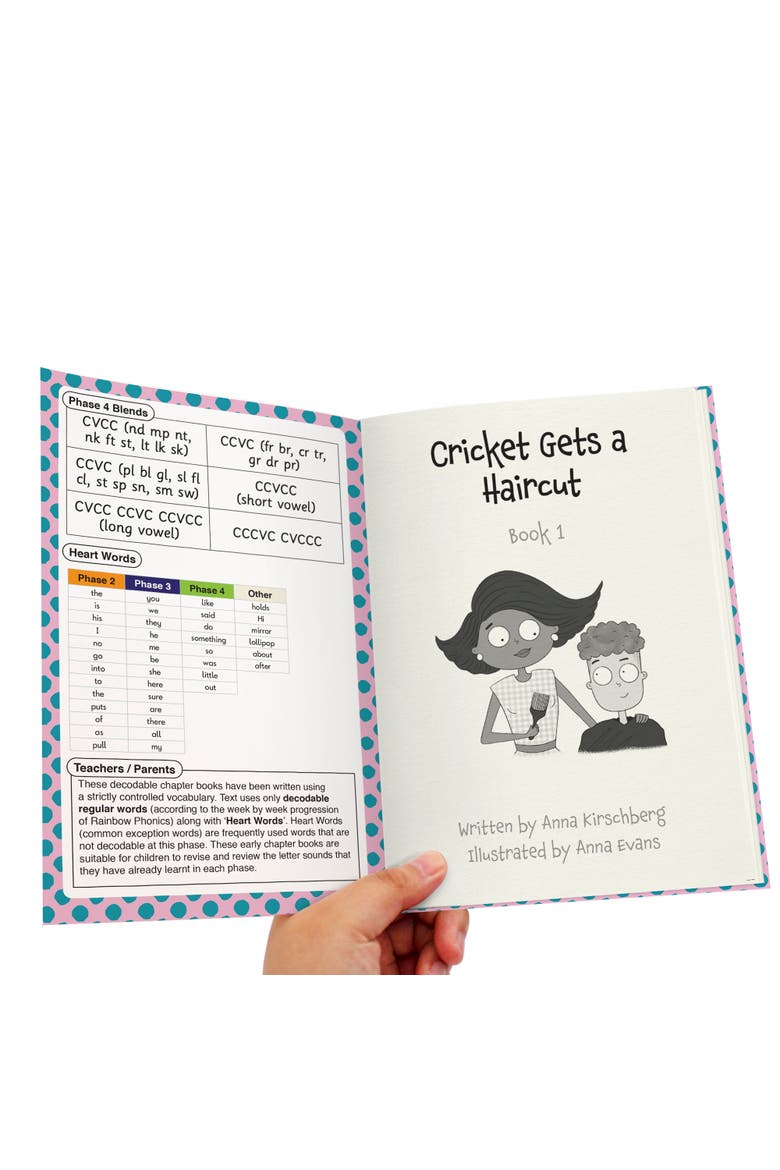 Cricket the Kid Decodable Chapter Books,, Alternate, color, Multicolored