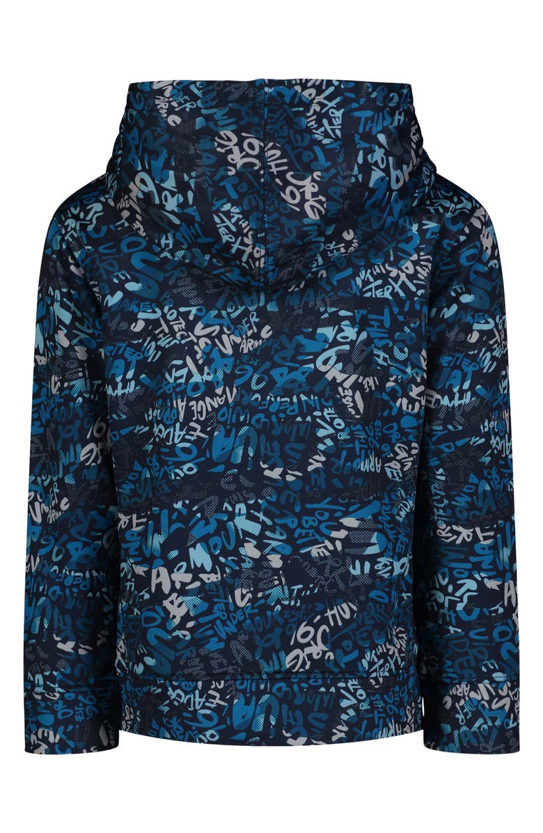 Under Armour Kids' Neo Wordmark Camo Performance Pullover Hoodie, Alternate, color, 