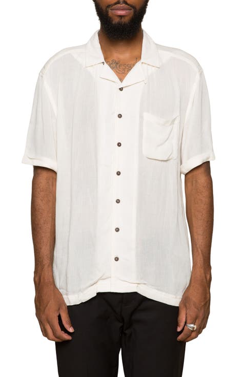 Short Sleeve Button-Up Shirt