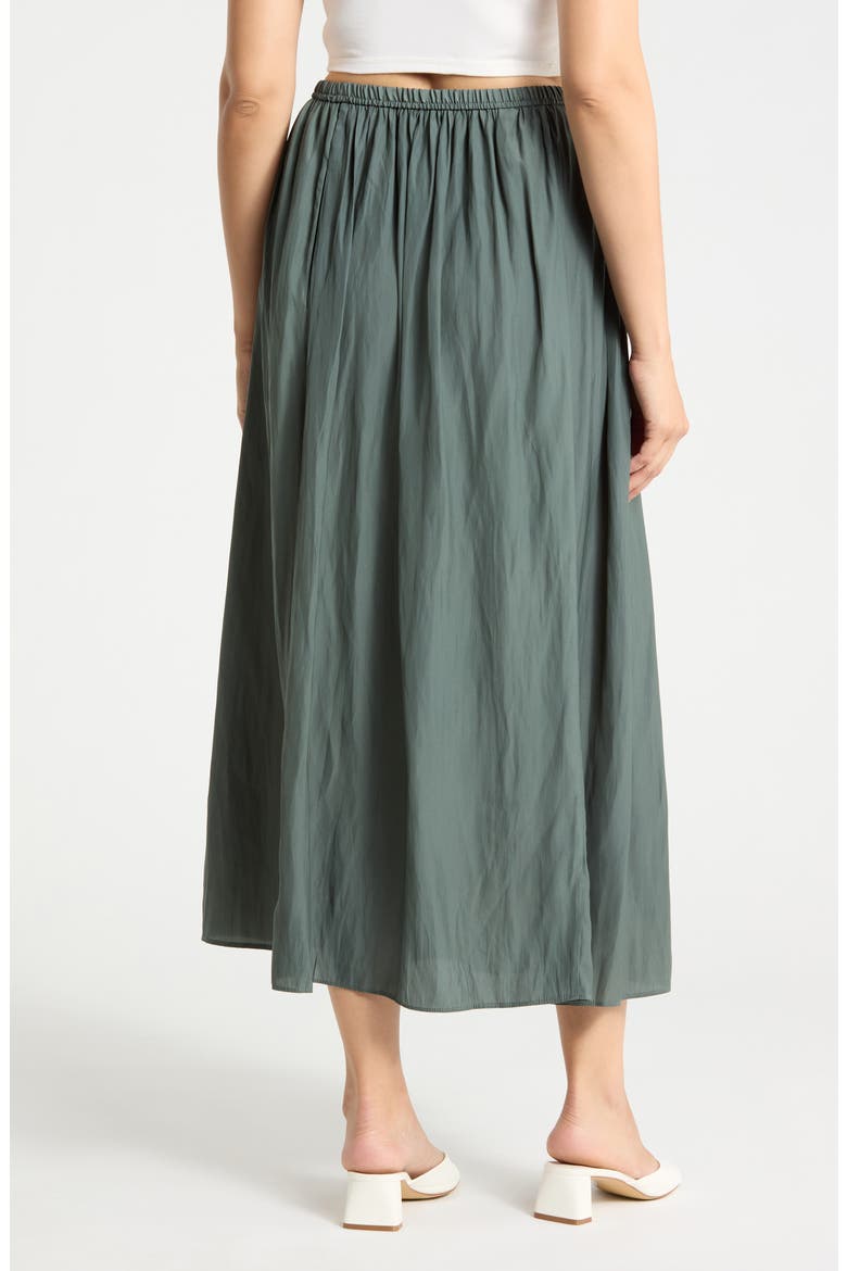 Everyday Pull-On Skirt, Alternate, color, SUEDED SAGE