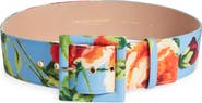 Carolina Herrera Icon Floral Wide Belt