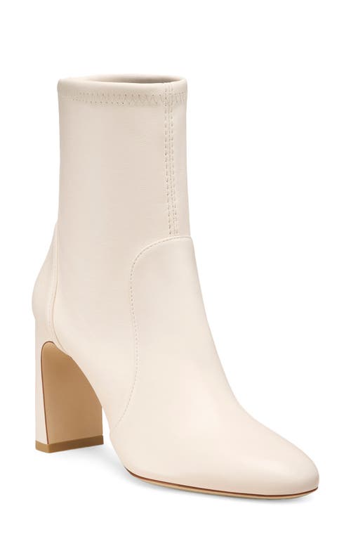 Stuart Weitzman Babette Bootie 85 In White