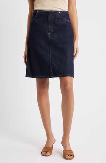 MANGO Menphis Denim Pencil Skirt