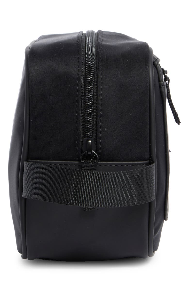 Original Penguin Satin Finish Zip Top Dopp Kit, Alternate, color, Black