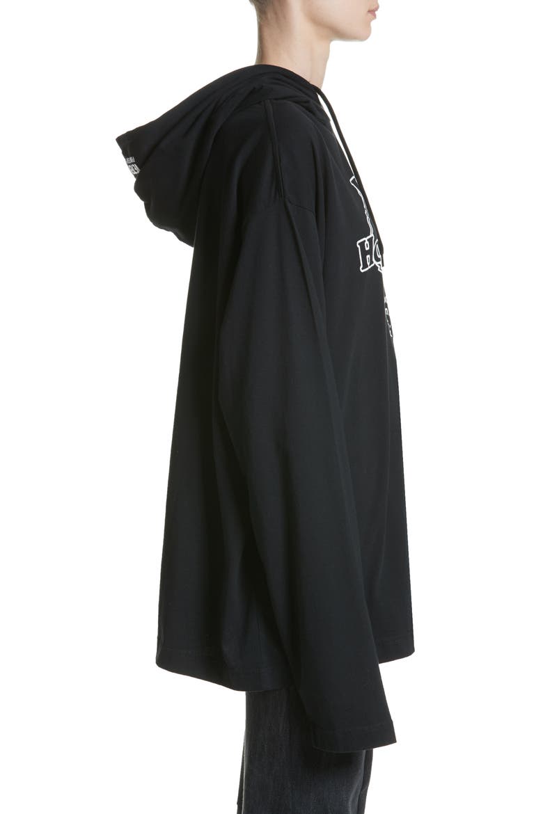 Light Hometown Hoodie, Alternate, color, BLACK