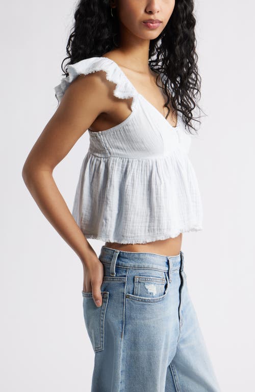 BP. BP. COTTON GAUZE BABYDOLL TOP