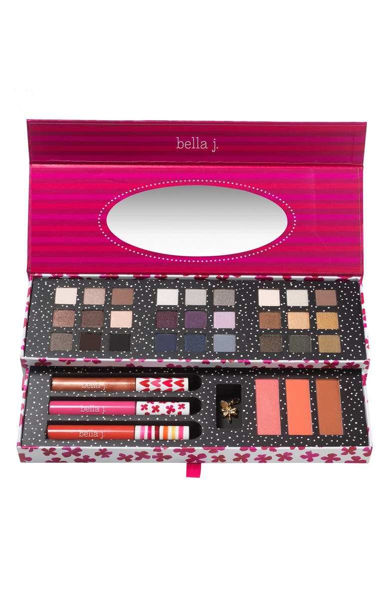 Bella J . Deluxe Eye, Cheek & Lip Palette, Main, color, 