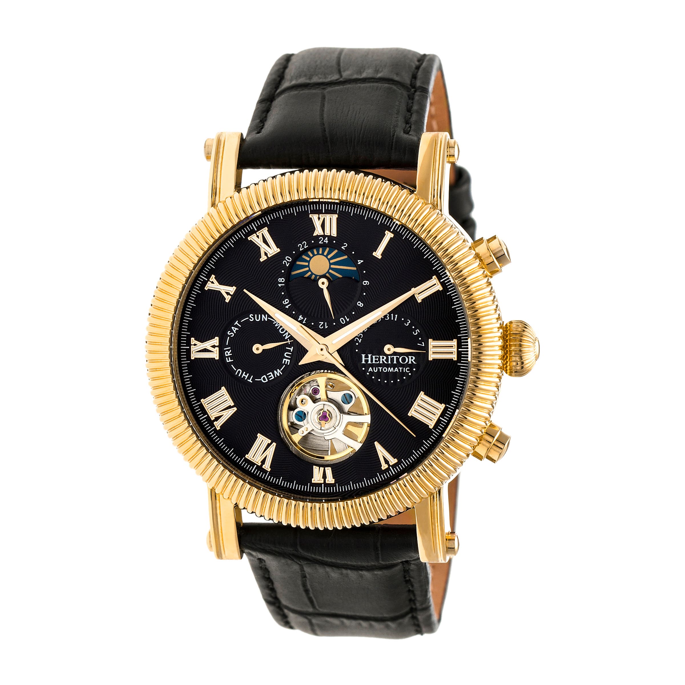 selected Gold/Black