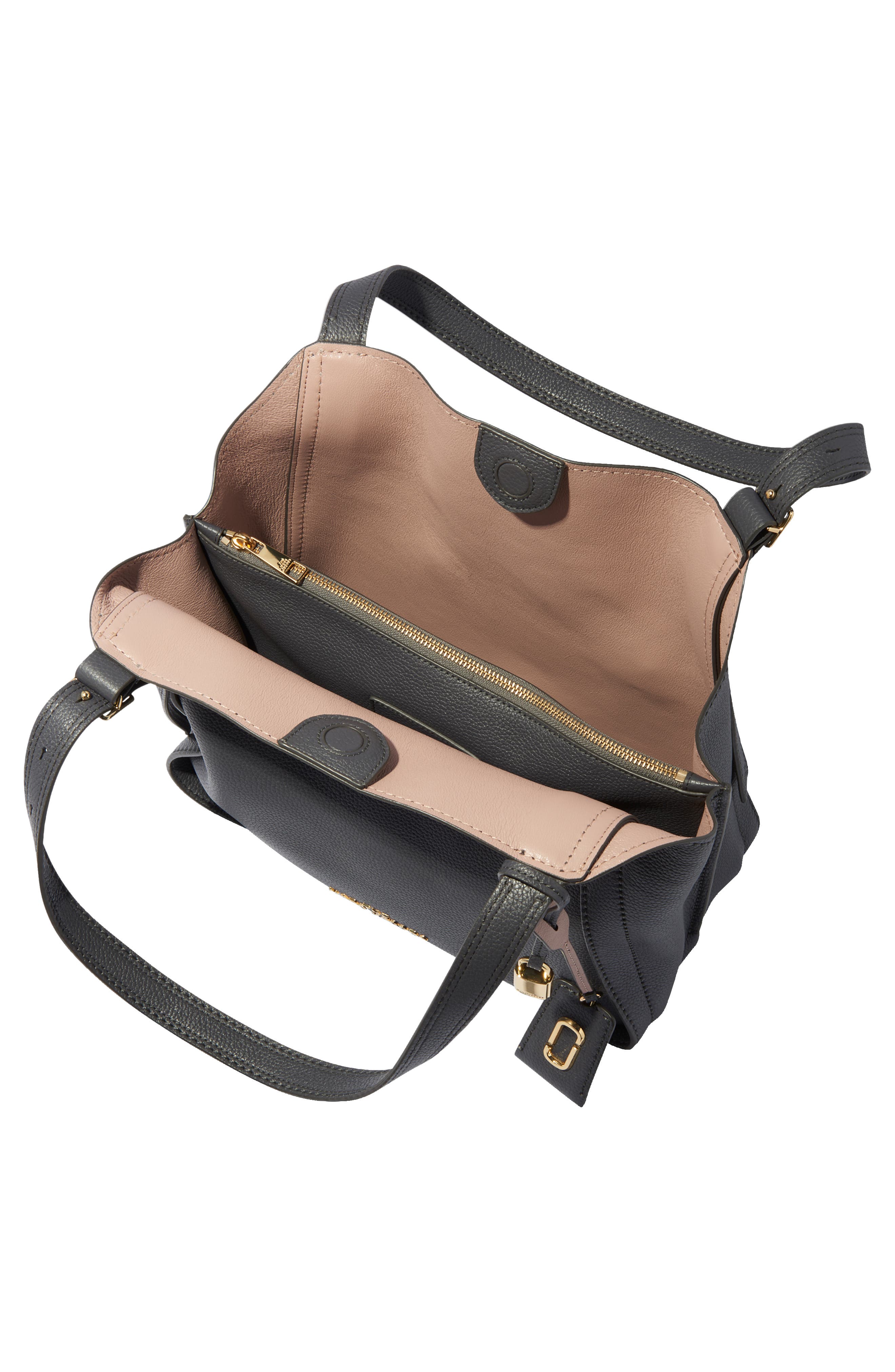 The Director Leather Tote, Alternate, color, CYLINDER GREY