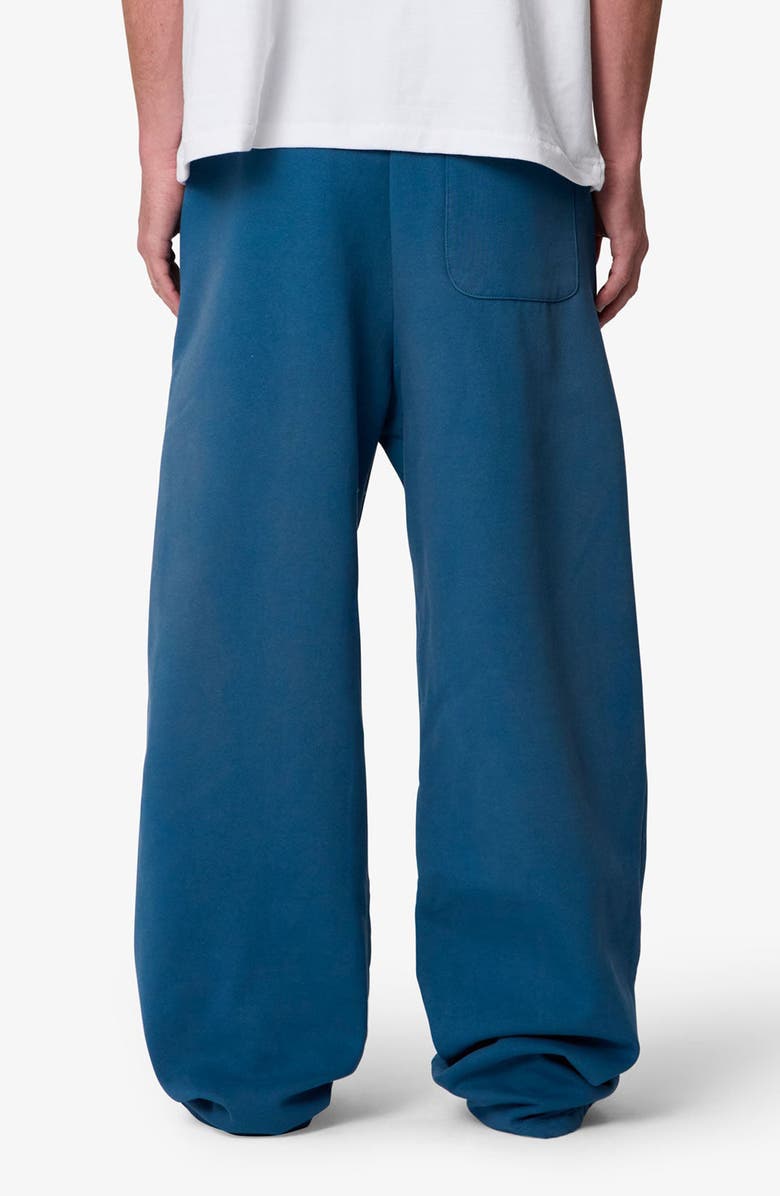 mnml West Baggy Fit Double Knee Sweatpants, Alternate, color, Blue