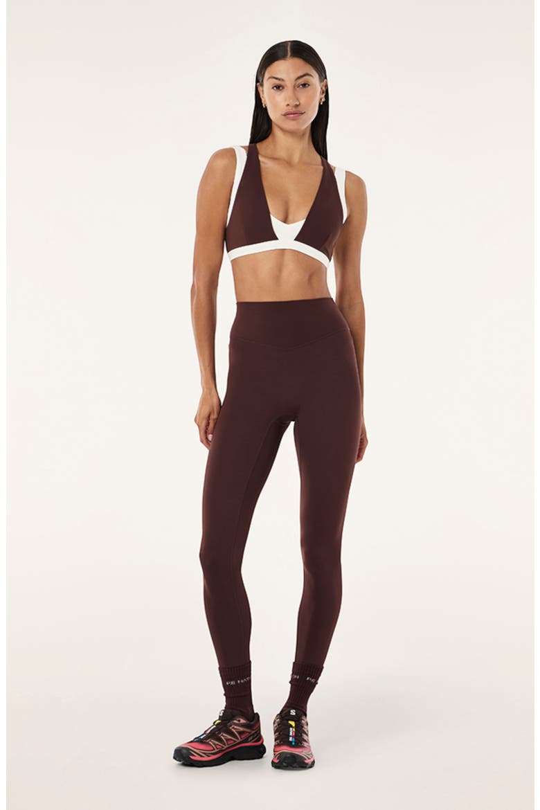 Signature Leggings, Alternate, color, MAHOGANY/ WHISPER WHITE