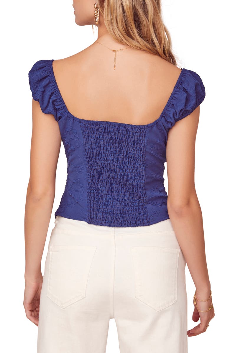 ASTR the Label Billie Jean Front Button Top, Alternate, color, 