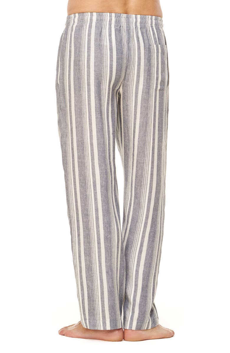Majestic International Summer Woven Lounge Pants, Alternate, color, Shade Stripe