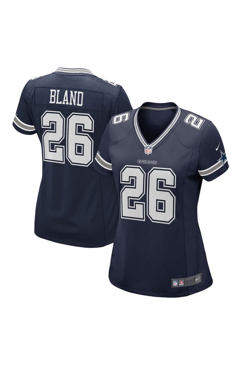 Nike Women's Nike DaRon Bland Navy Dallas Cowboys Game Jersey, Main, color, Navy