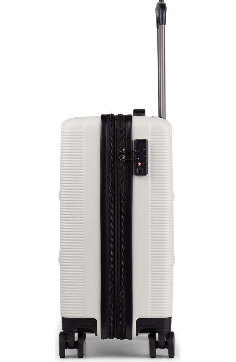 bugatti Brussels 3 Piece Hardside Luggage Set with Expansion, Alternate, color, Sand