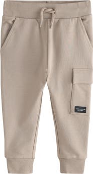 NEXT Kids' Stretch Cotton Cargo Joggers
