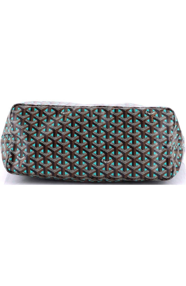 Pre-Owned Goyard Saint Louis Tote Claire Voie Coated Canvas PM, Alternate, color, Green